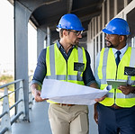 Engineers Reviewing Plans