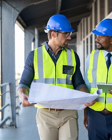 Engineers Reviewing Plans