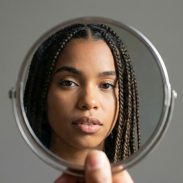 Reflection In Mirror