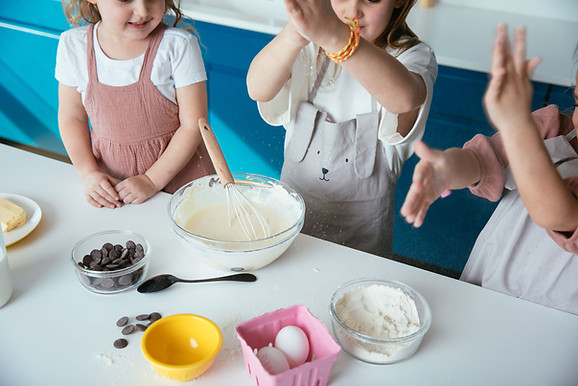 Kids Baking Together