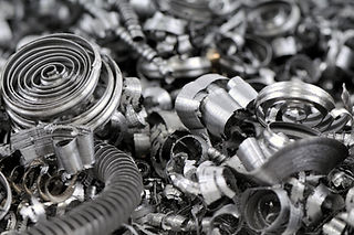 Metal Scrap Close up