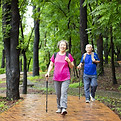 Senior Couple Hiking