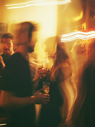 Blurred Party Scene