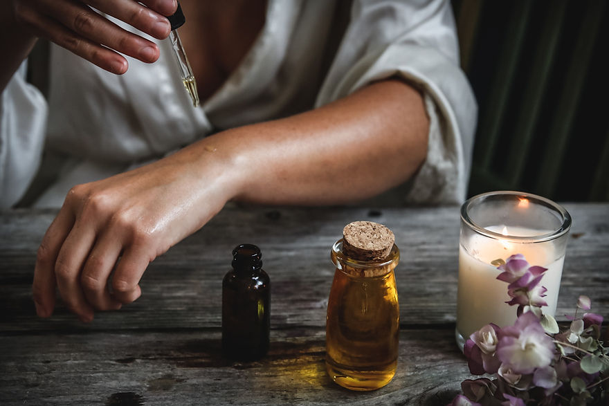 Applying Essential Oil
