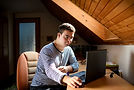 Using Laptop at Home
