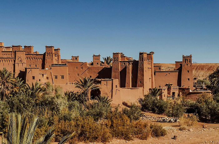 Traditional Desert Town