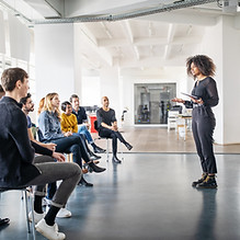 Apresentação para reunião de equipe