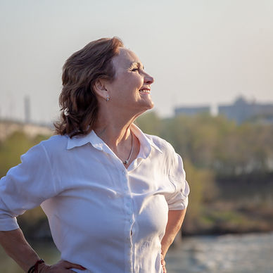 Professional client experiencing emotional well-being after  Executive well being programmes in Harley Street London and Onli