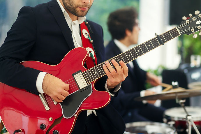 Guitarist Perform Duo