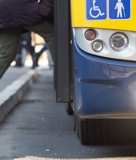 Getting on a Bus