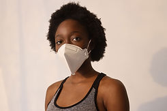 Woman with Mask