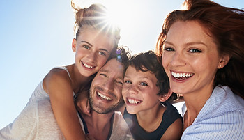 Famille heureuse