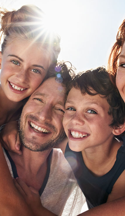 Famille heureuse