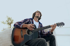 Playing Guitar