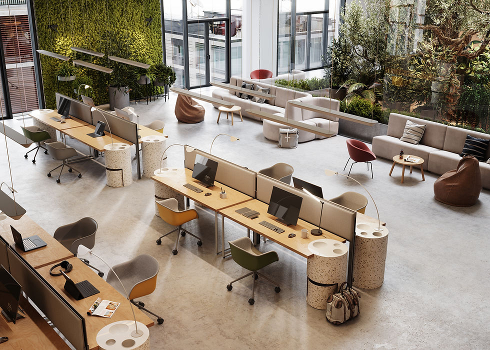 Espace de bureau moderne