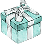 Ilustración de caja de regalo