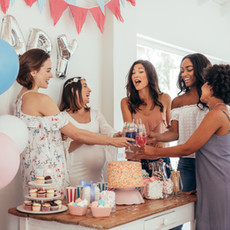 Friends Making a Toast