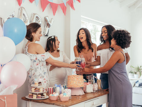 Friends Making a Toast