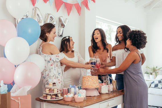 Friends Making a Toast