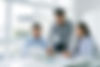 Asian office workers in a meeting