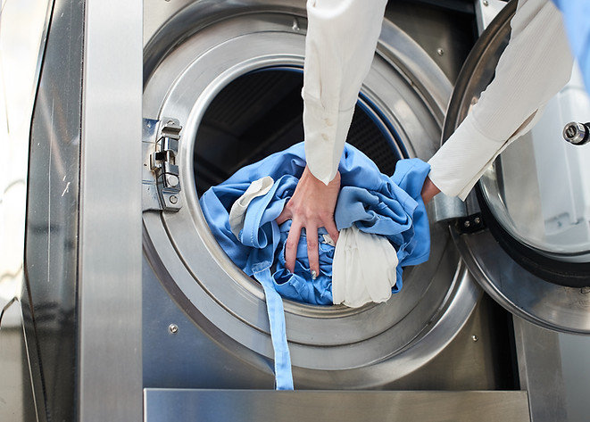 Loading the Washing Machine