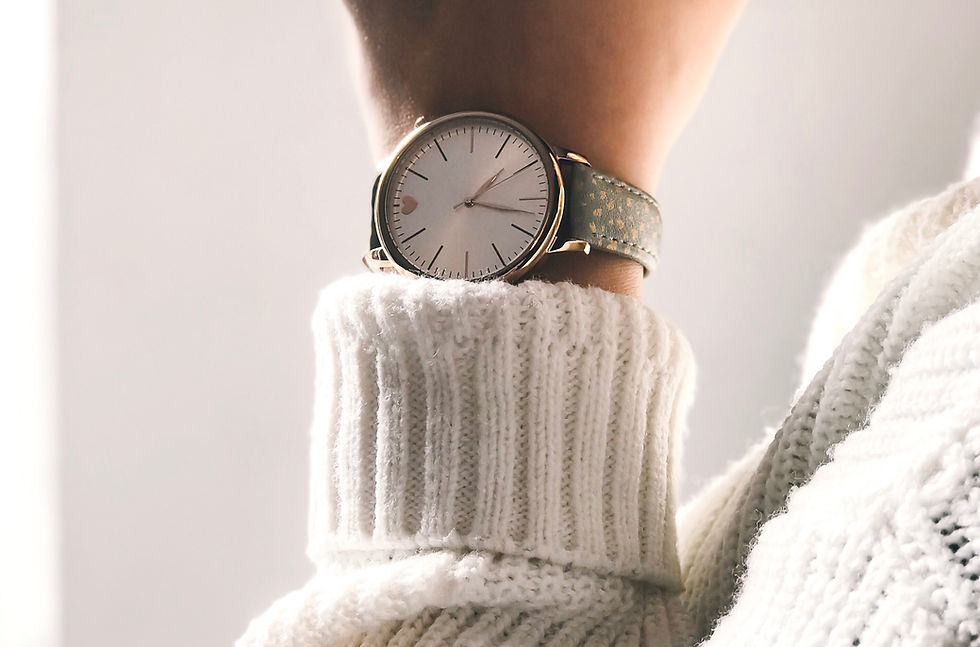 Elegant Wristwatch Display