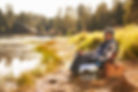 Man Fishing in the River
