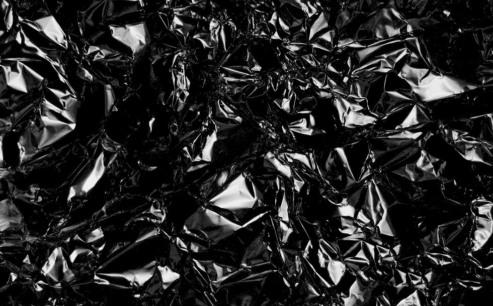 Crinkled Black Texture