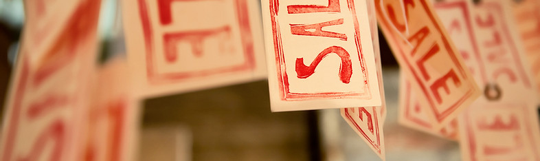Sale Tags Display