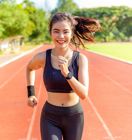 Track and Field Runner