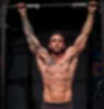 Strong Man with Tattoos