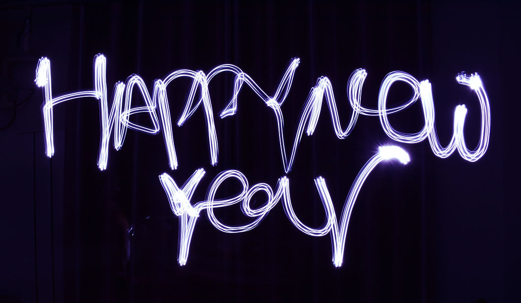 New Year Sign