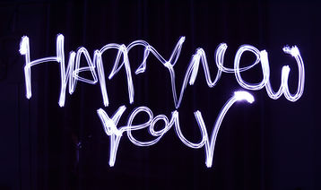 New Year Sign 