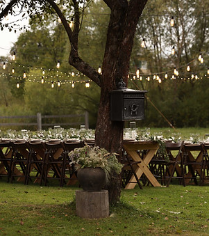 Outdoor Wedding Table