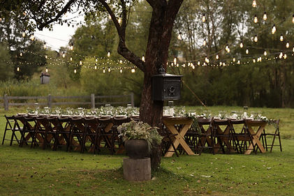 Rustic Outdoor Dining