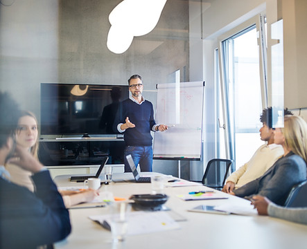 reunião de negócios