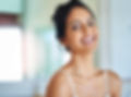 young woman smiling