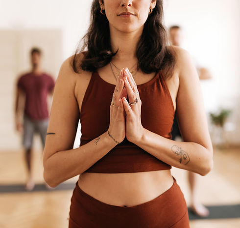 Yoga Class Scene