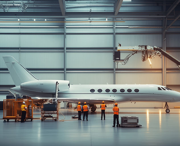 Aircraft In Hangar