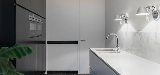 Diseño de cocina minimalista