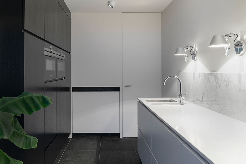 Diseño de cocina minimalista