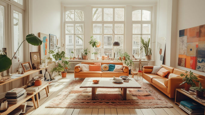 Bright Living Room