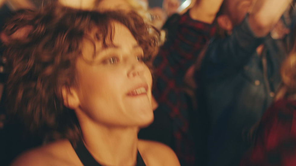 Energetic Concert Audience