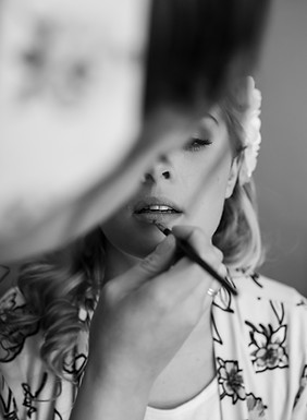 Bride's Makeup Application