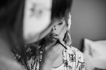 Maquillage de la mariée