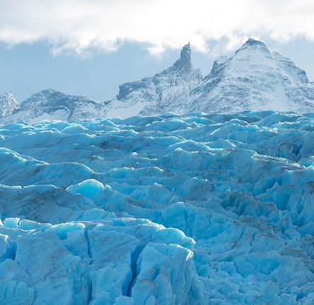 Glacier And Peaks