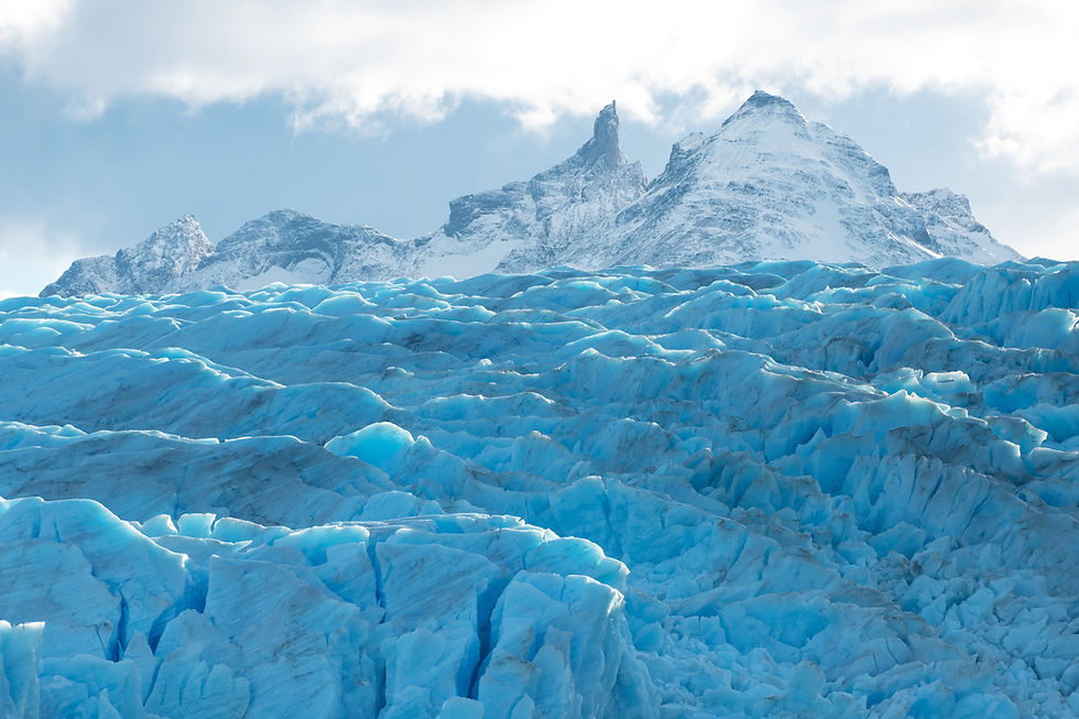 Glacier And Peaks