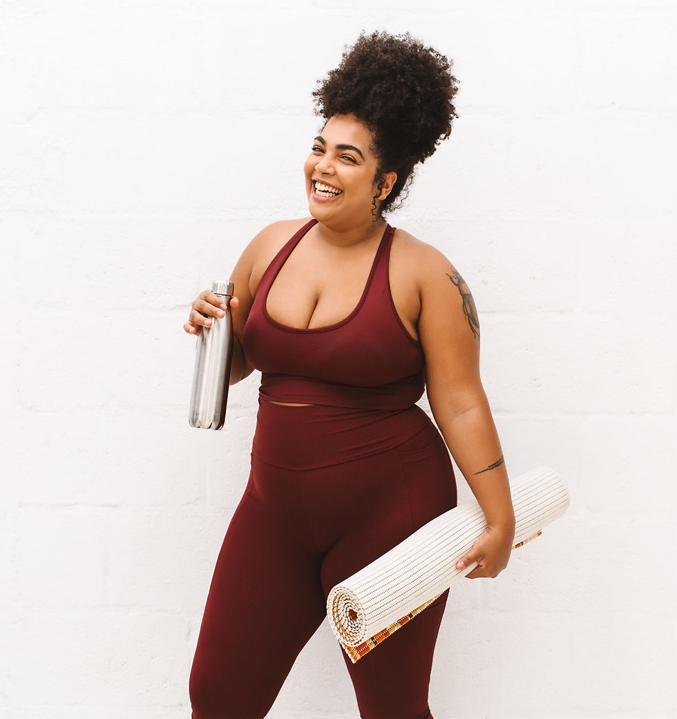 Happy Fitness Enthusiast