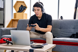 Playing Video Game