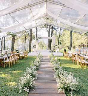 Outdoor Wedding Setup